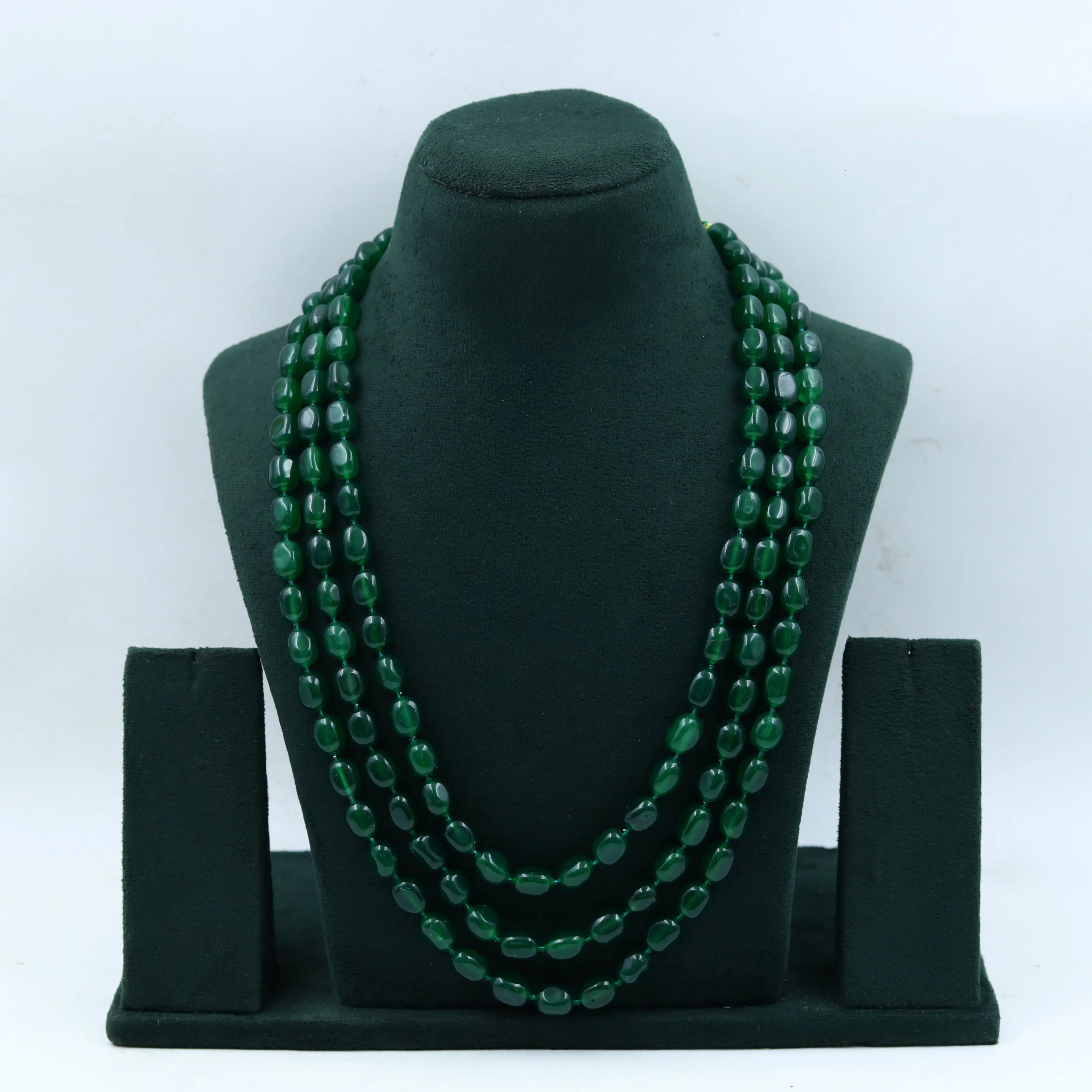 3 Line Pearl Mala Necklace 5182-80