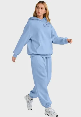 Autumn Sky Farm 2-PIECE LOUNGE HOODIE OVERSIZED SWEATSUIT SET