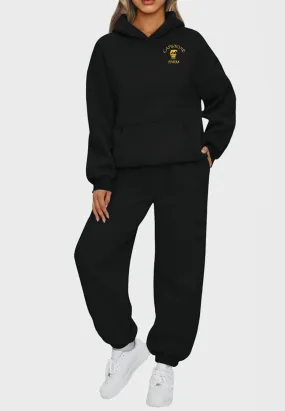 Capstone Farm 2-PIECE LOUNGE HOODIE OVERSIZED SWEATSUIT SET