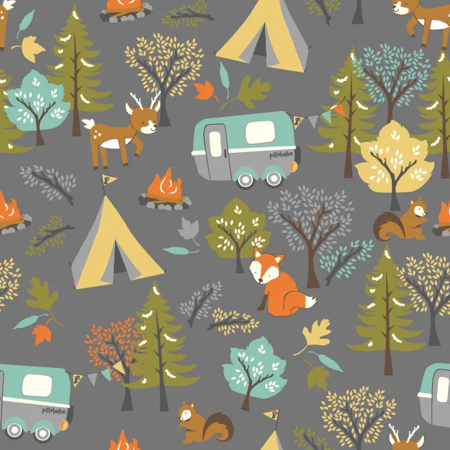 CorkiMat® COMFY - Forest Friends Organic