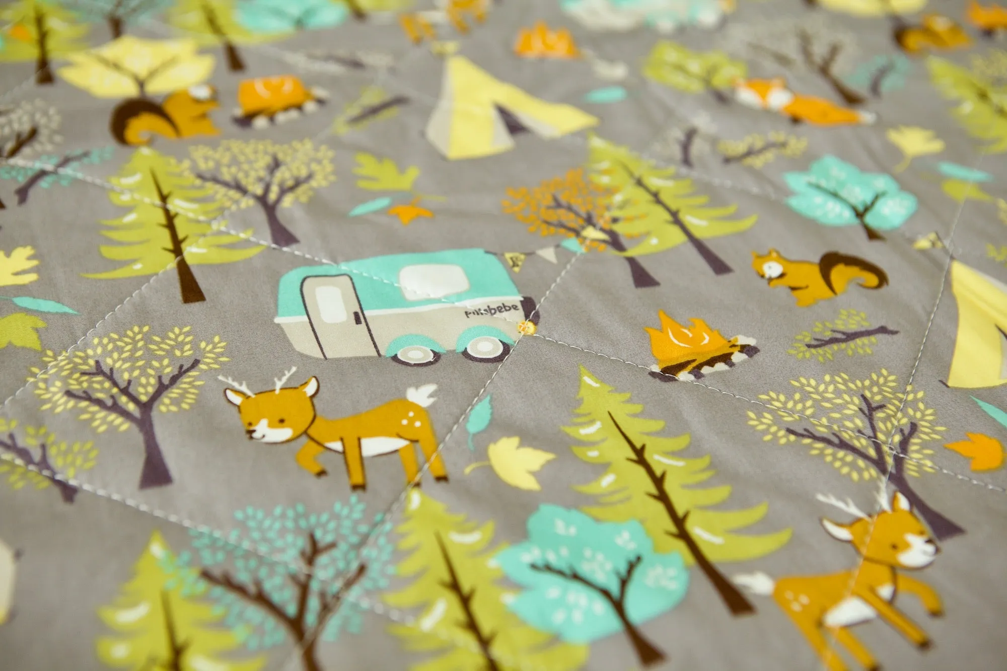 CorkiMat® COMFY - Forest Friends Organic