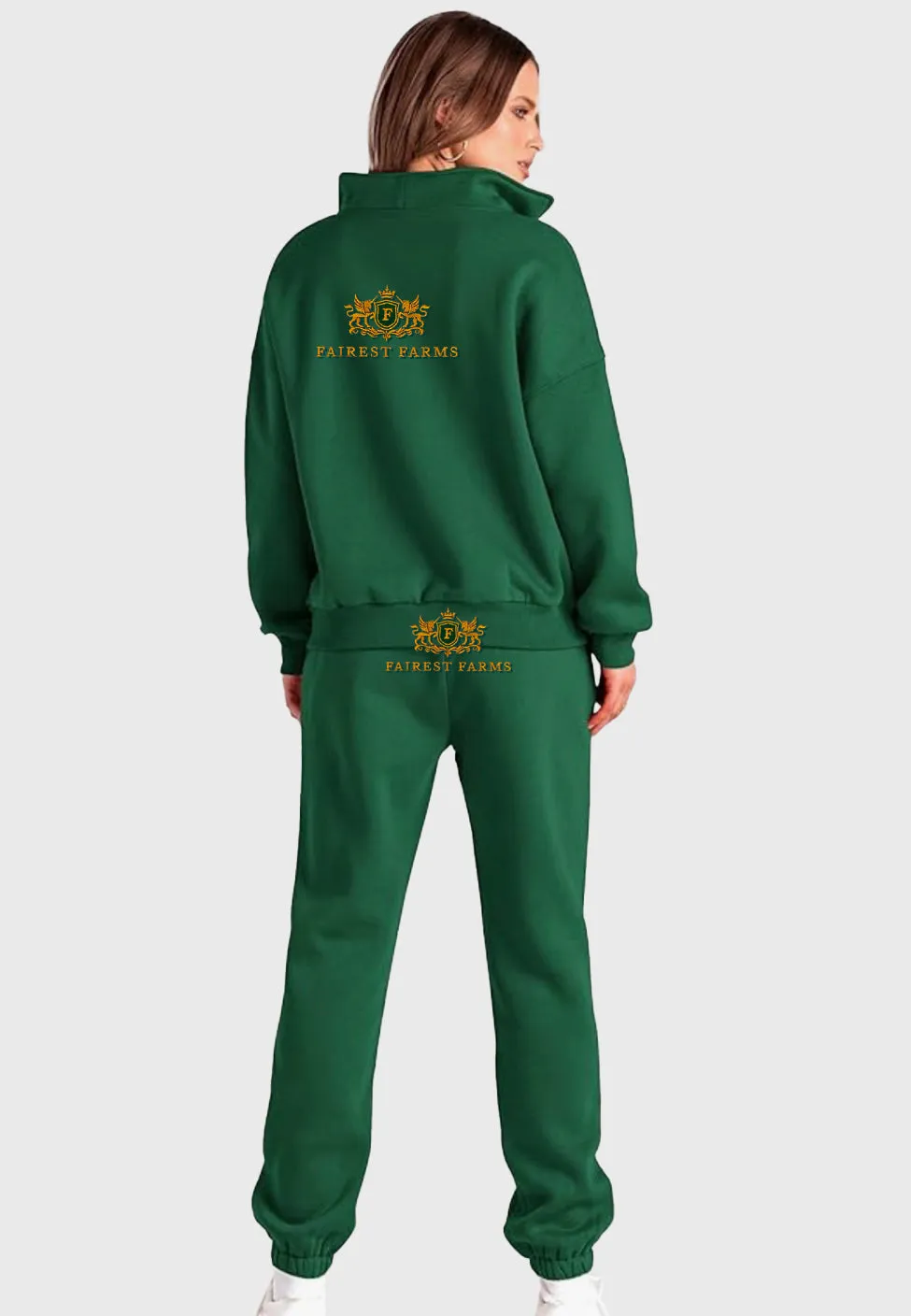 Fairest Farms BTFBM 2-PIECE LOUNGE HOODIE OVERSIZED SWEATSUIT SET