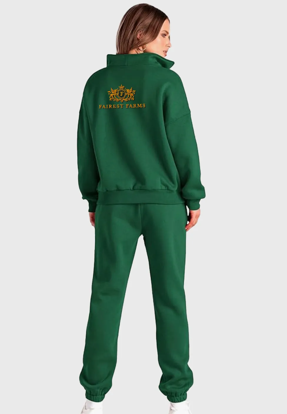 Fairest Farms BTFBM 2-PIECE LOUNGE HOODIE OVERSIZED SWEATSUIT SET