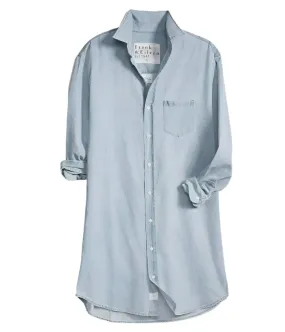 Frank and Eileen Mary Classic Shirtdress in Classic Blue