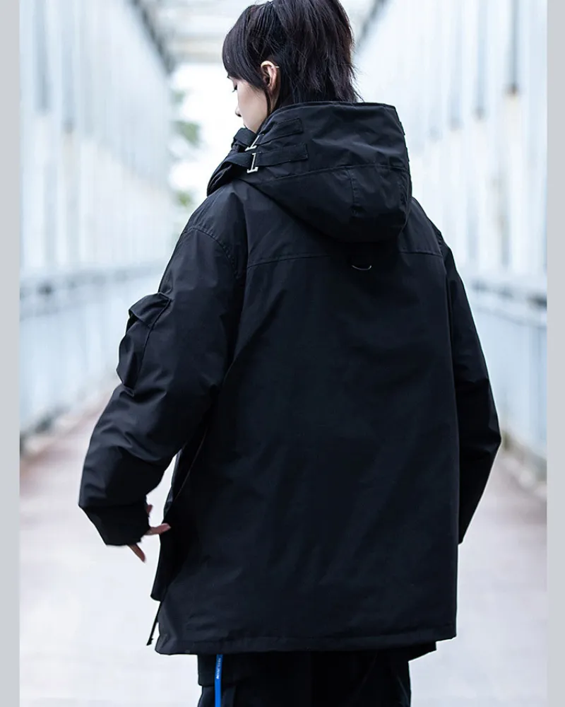Functional 2-in-1 Fish Mouth Unisex Winter Jacket