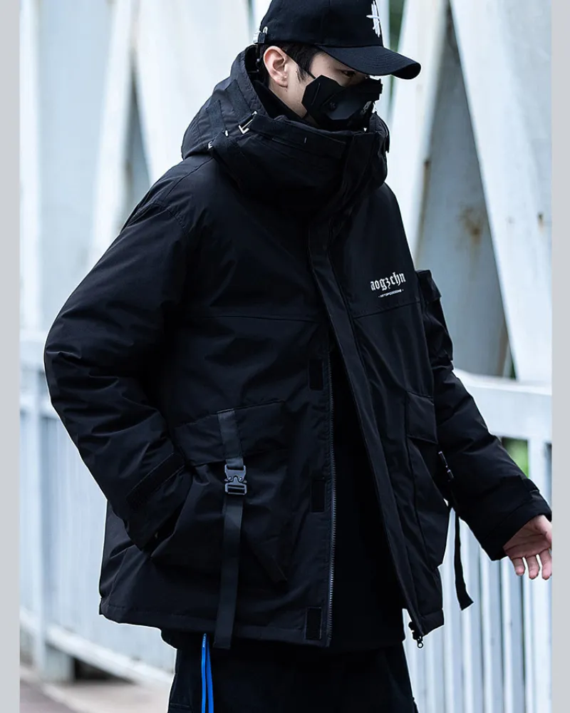 Functional 2-in-1 Fish Mouth Unisex Winter Jacket