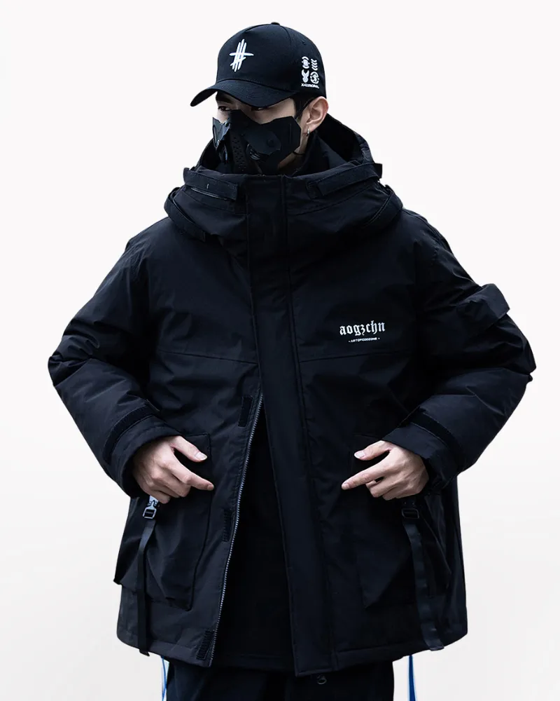 Functional 2-in-1 Fish Mouth Unisex Winter Jacket