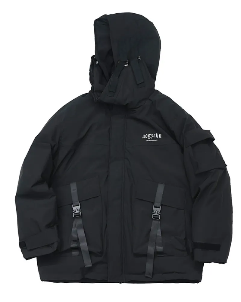 Functional 2-in-1 Fish Mouth Unisex Winter Jacket