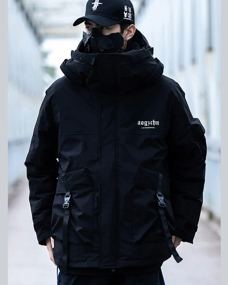Functional 2-in-1 Fish Mouth Unisex Winter Jacket