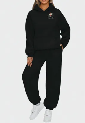 Fylicia Barr Eventing 2-PIECE LOUNGE HOODIE OVERSIZED SWEATSUIT SET