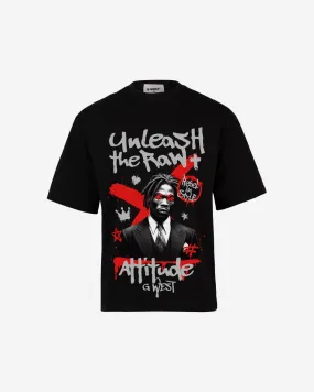 G-WEST UNLEASH THE RAW OVERSIZED TEE GWROJMT86