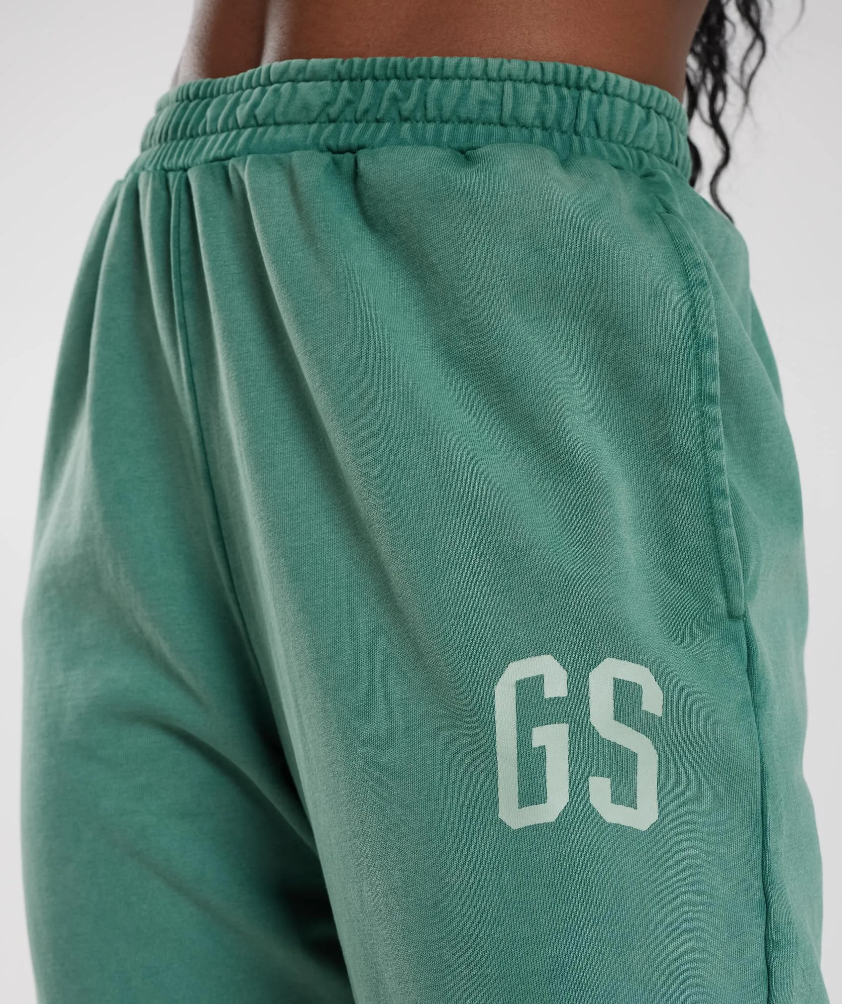 Gymshark Collegiate Joggers - Ink Teal