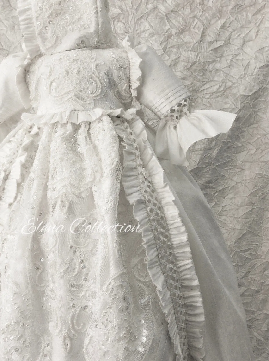 Heirloom Silk Christening Gown - William & Kate