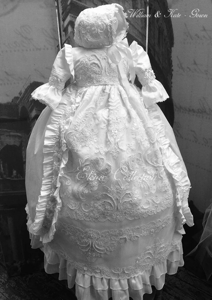 Heirloom Silk Christening Gown - William & Kate
