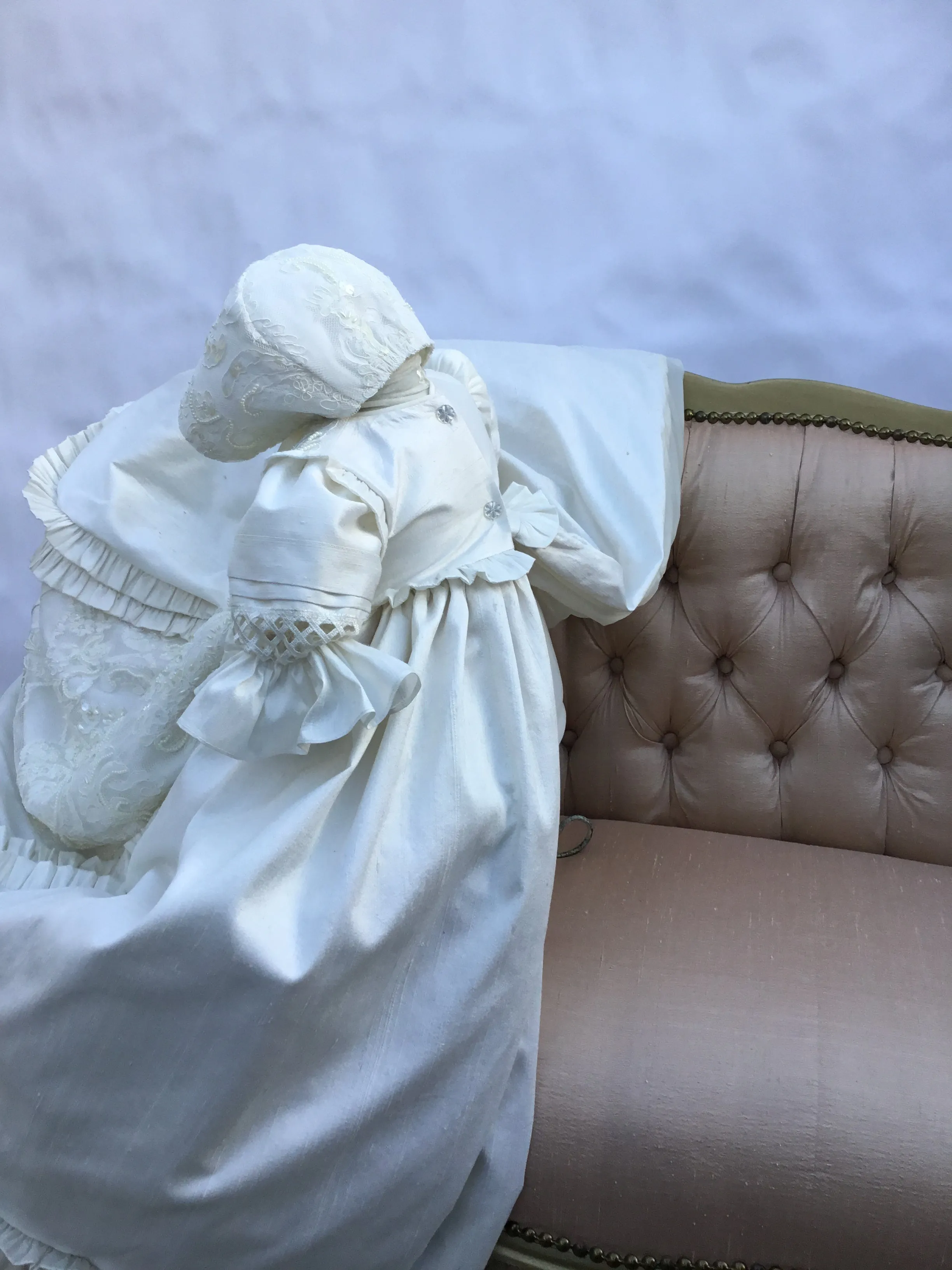 Heirloom Silk Christening Gown - William & Kate