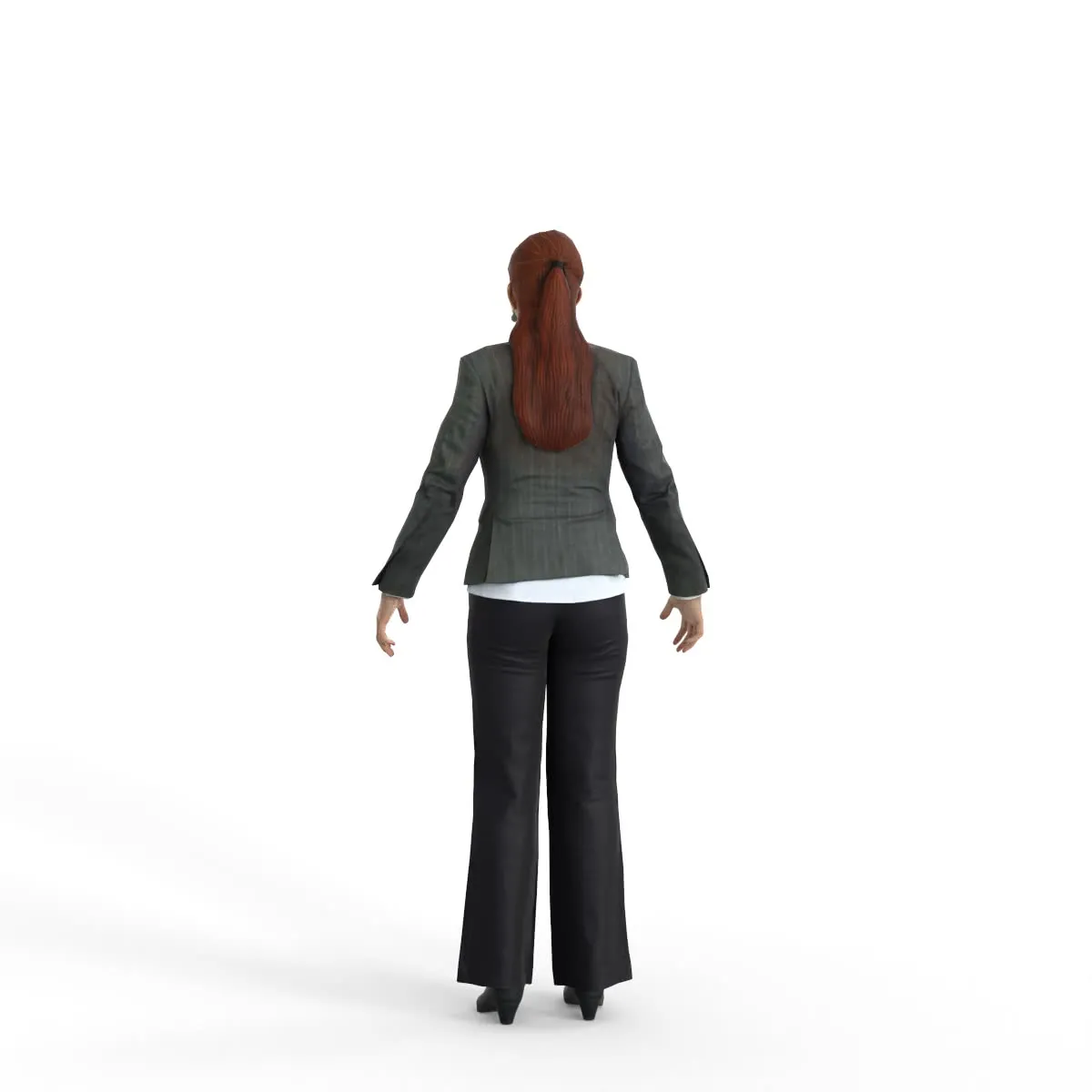High Quality Rigged 3D Business Woman | bwom0329m4 | 3DS MAX Human
