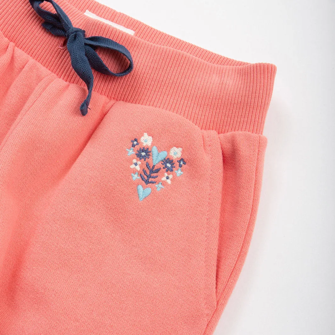 Joggers- pink heart