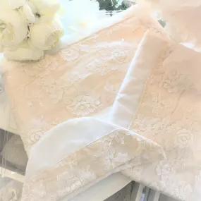 Orthodox Christening Contents - Floral Cotton Lace