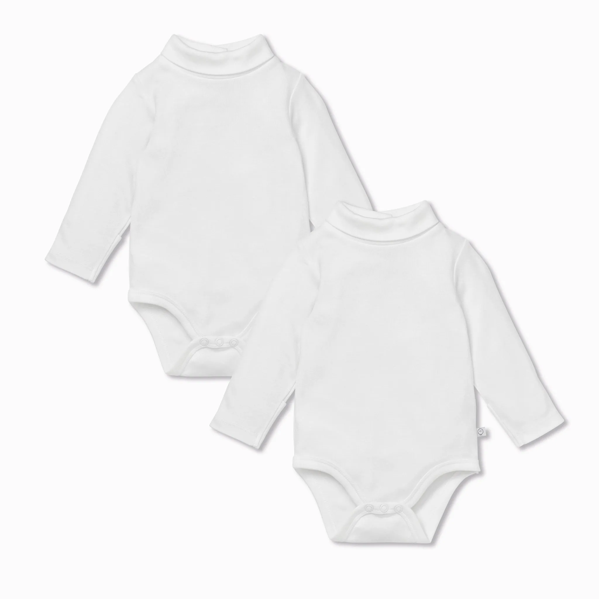 Roll Neck Bodysuit 2 Pack